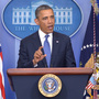 "The hour for immediate action is here. It is now," President Barack Obama said of a potential budget deal, after meeting with congressional leaders Friday. "The hour for immediate action is here. It is now," President Barack Obama said of a potential budget deal, after meeting with congressional leaders Friday.