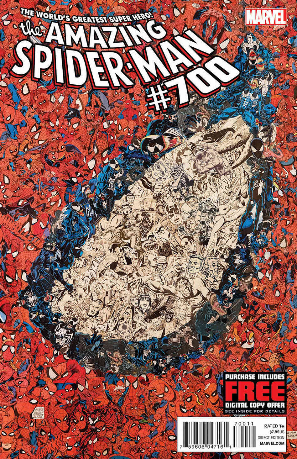 The Amazing Spider-Man #700 is the final issue of the series.