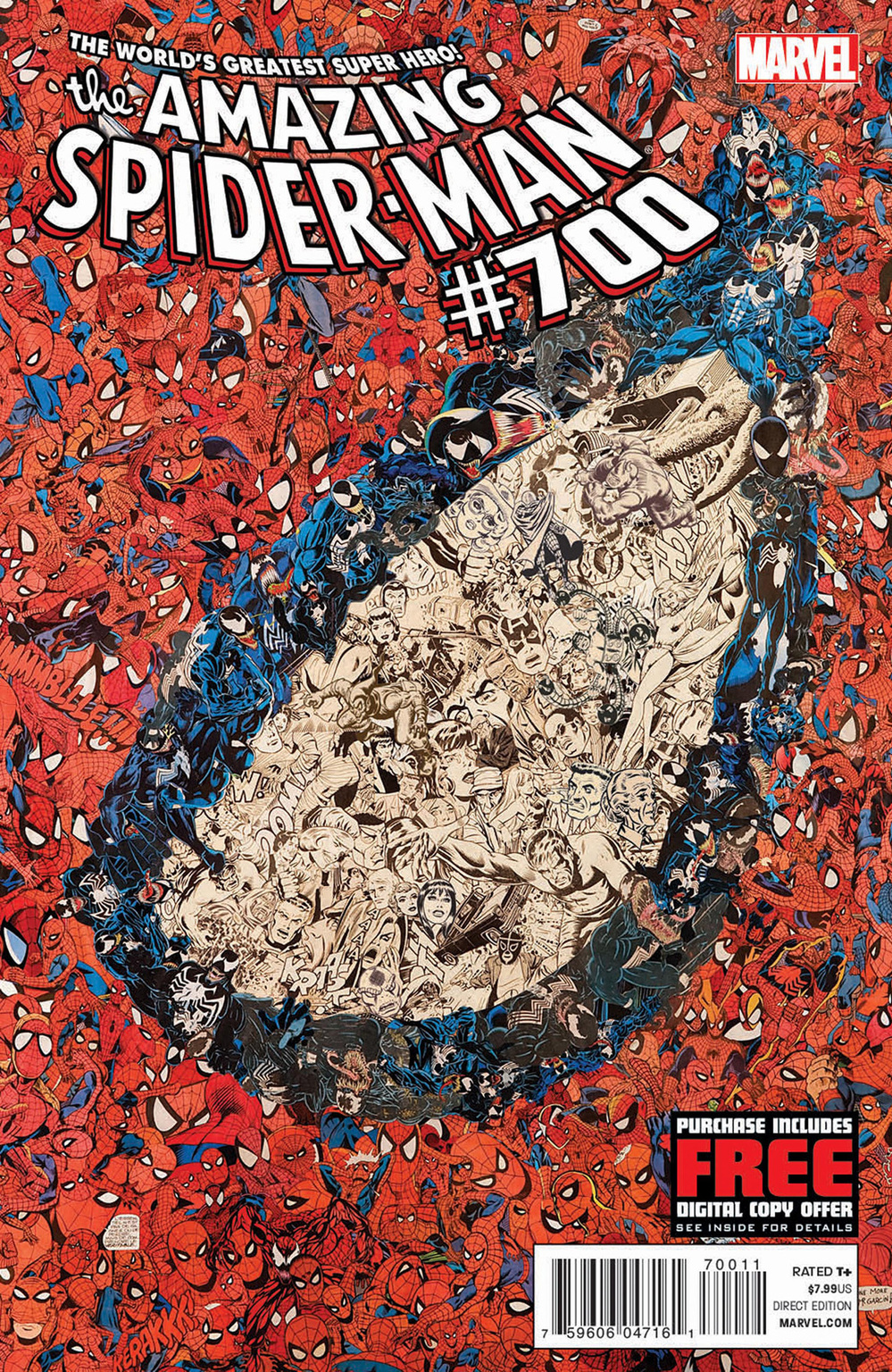 The Amazing Spider-Man #700 is the final issue of the series.