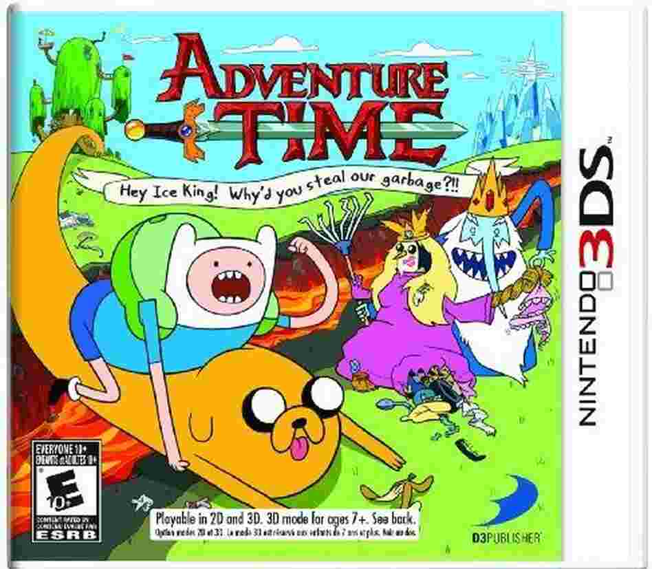 The cover of ADVENTURE TIME.