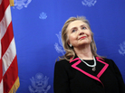 Secretary of State Hillary Clinton on Dec. 4 in Brussels, before she fell ill. Secretary of State Hillary Clinton on Dec. 4 in Brussels, before she fell ill.