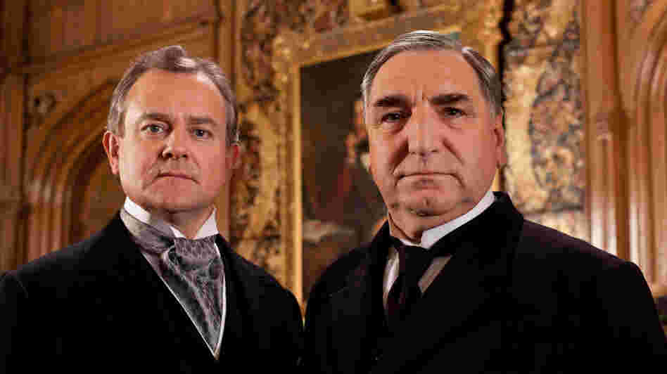 Hugh Bonneville (left) stars as Lord Grantham and Jim Carter as Mr. Carson, the formidable butler of Downton Abbey. Hugh Bonneville (left) stars as Lord Grantham and Jim Carter as Mr. Carson, the formidable butler of Downton Abbey.