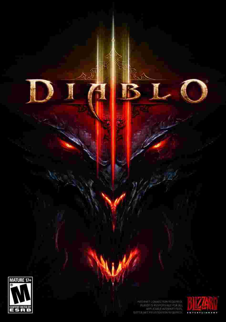 The cover of Diablo III.