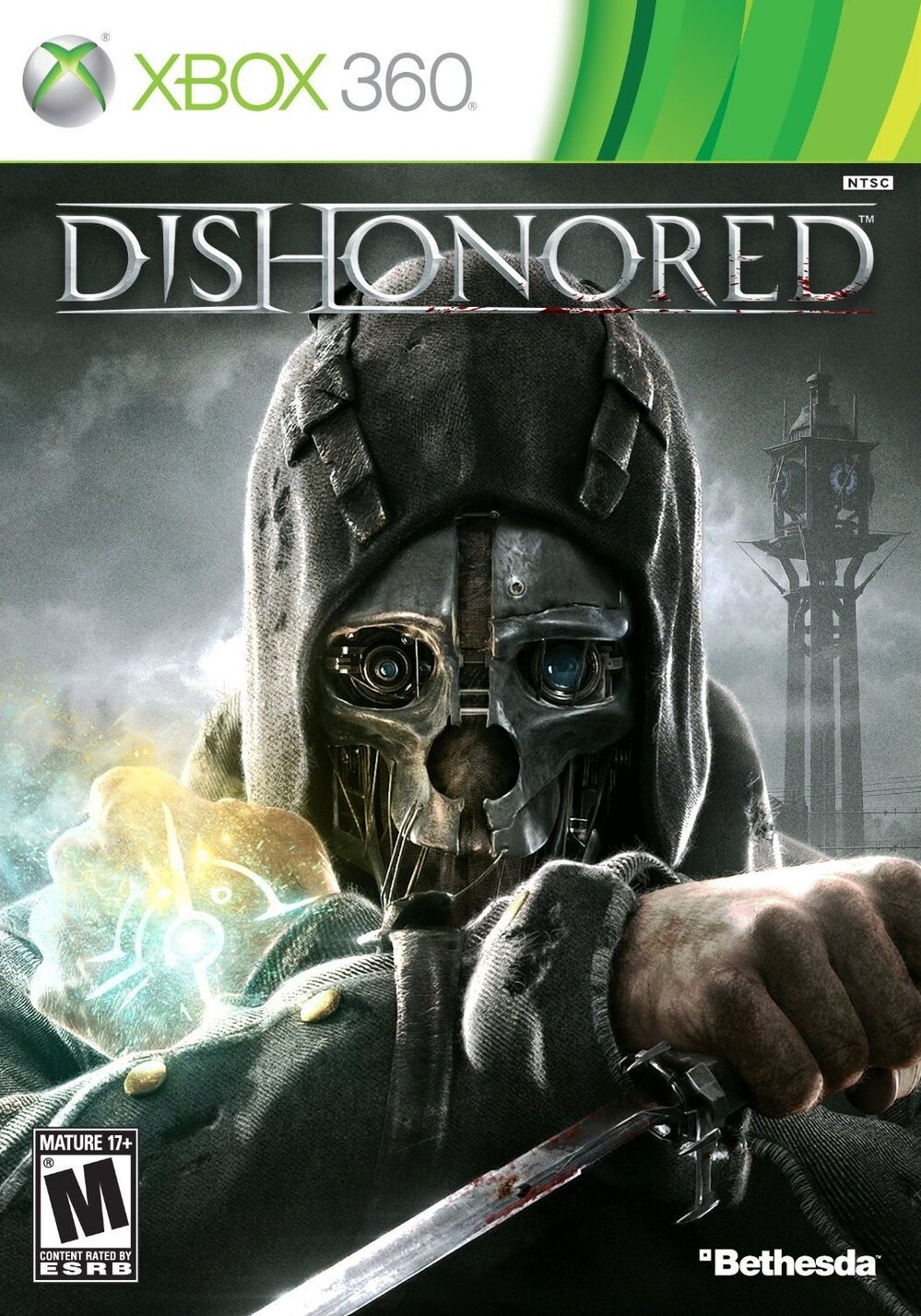 The cover of DISHONORED.