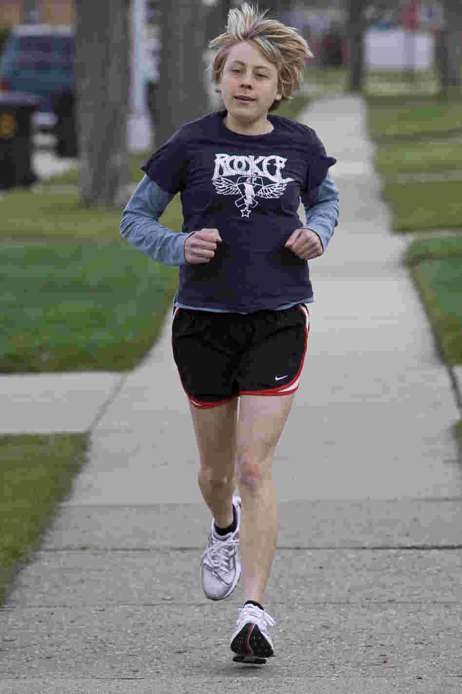 Emily Schaller suffers from cystic fibrosis. New treatments that target the genetic basis of her disease allow her to live an active, healthy life. Emily Schaller suffers from cystic fibrosis. New treatments that target the genetic basis of her disease allow her to live an active, healthy life.