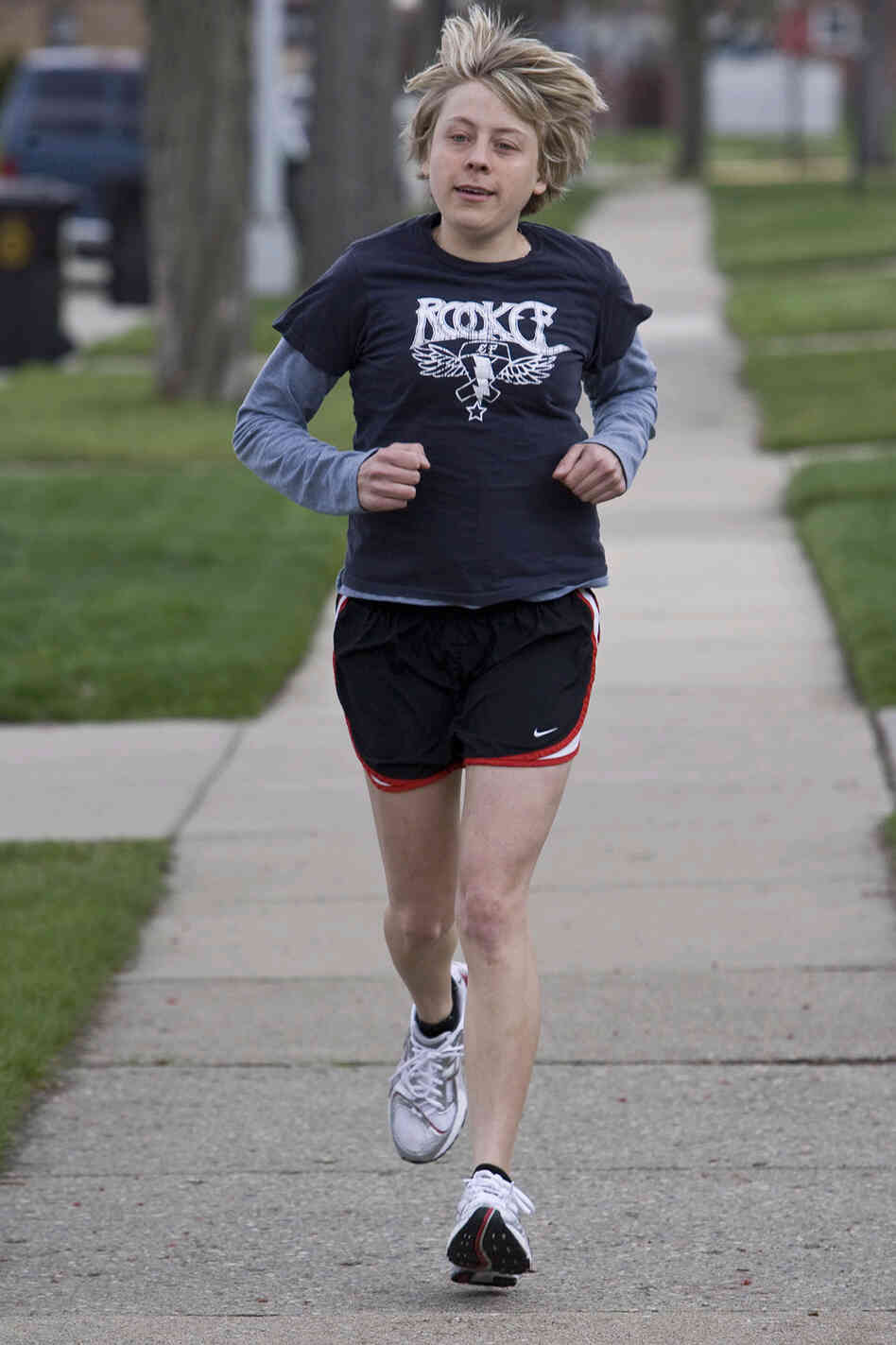 Emily Schaller suffers from cystic fibrosis. New treatments that target the genetic basis of her disease allow her to live an active, healthy life. Emily Schaller suffers from cystic fibrosis. New treatments that target the genetic basis of her disease allow her to live an active, healthy life.
