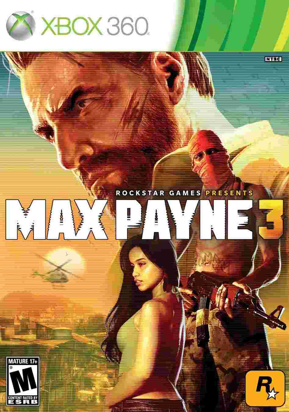 The cover of Max Payne 3.