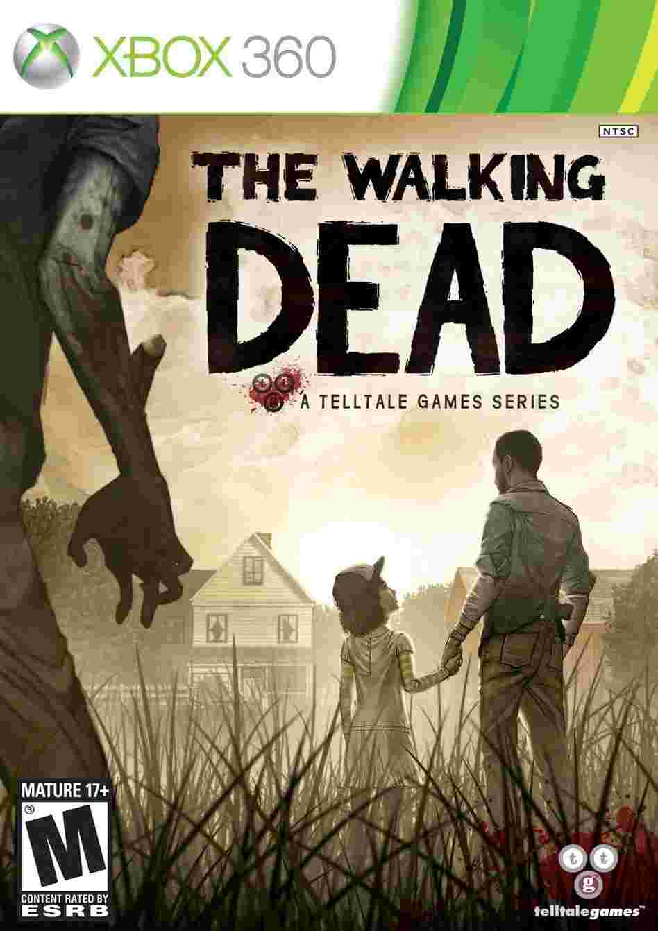The cover of THE WALKING DEAD.