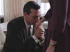 Don Draper (Jon Hamm) and Peggy Olson (Elisabeth Moss) in the pivotal Mad Men episode, "The Other Woman."