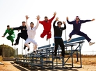 Band members (from left) Justin Poree, Ulises Bella, Jiro Yamaguchi, Raul Pacheco, Asdru Sierra and Wil-Dog Abers. Band members (from left) Justin Poree, Ulises Bella, Jiro Yamaguchi, Raul Pacheco, Asdru Sierra and Wil-Dog Abers.