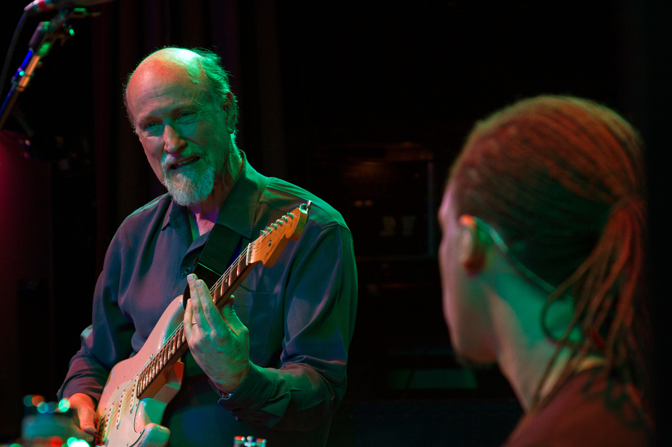 John Scofield with drummer Louis Cato.