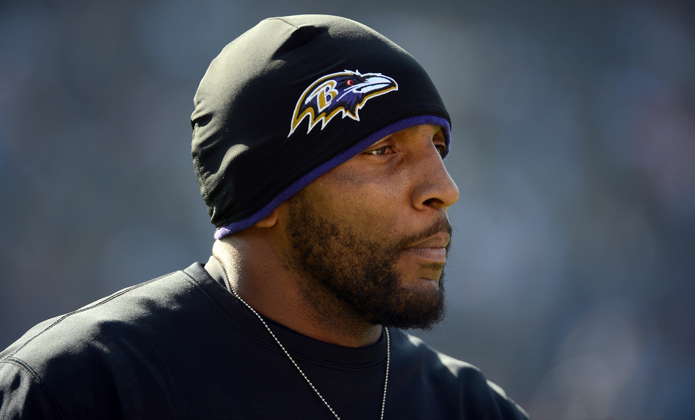 Linebacker Ray Lewis announced Wednesday that he will retire after the Baltimore Ravens' season ends. Most media coverage of Lewis' legacy has omitted his part in a 2000 double-homicide case.