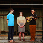 Mount Eerie plays a song for a Field Recordings video shoot, at Folger Shakespeare Library.