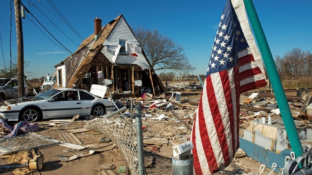 Nov. 6: Some of the damage from Superstorm Sandy on New York's Staten Island. Nov. 6: Some of the damage from Superstorm Sandy on New York's Staten Island.