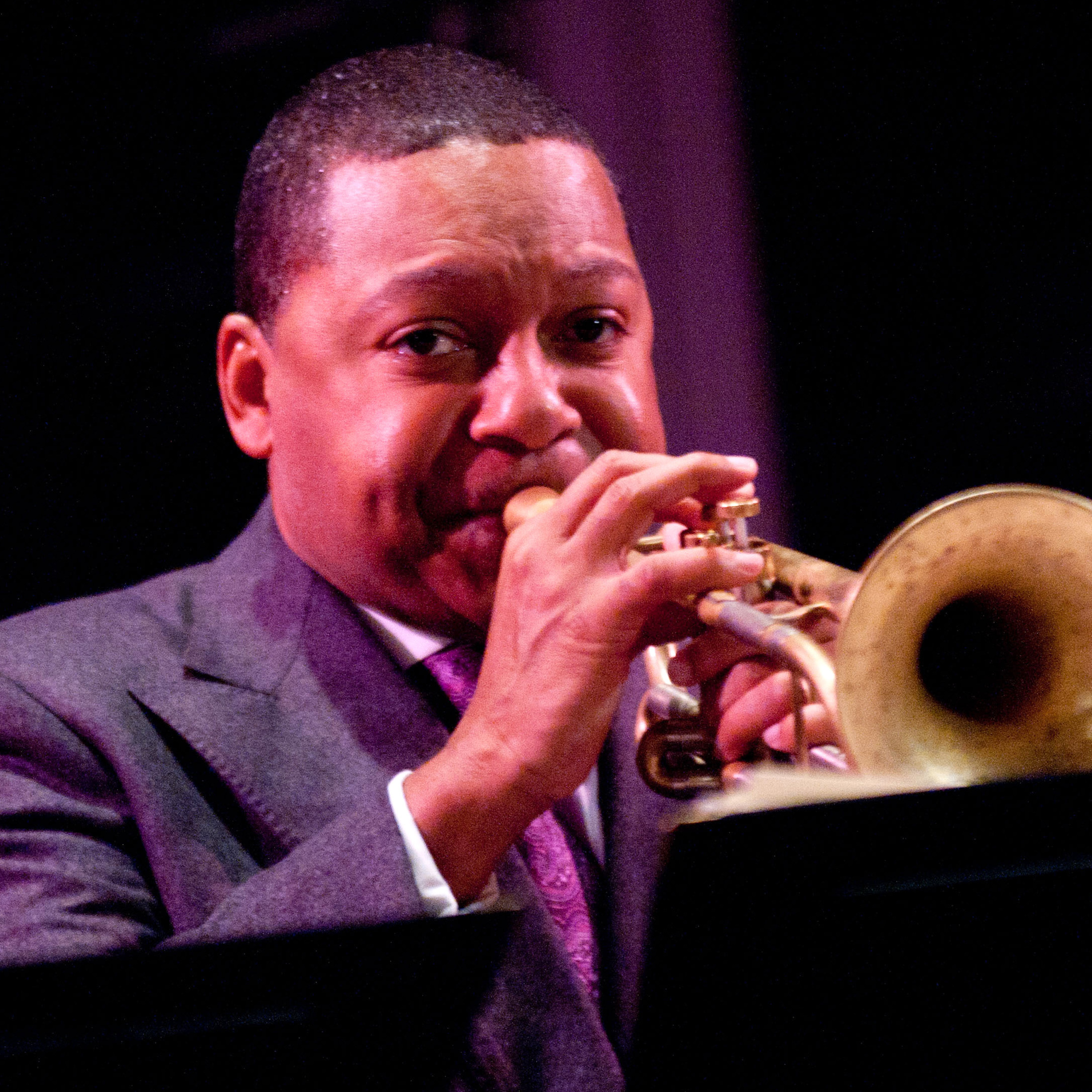 Wynton Marsalis performs at Dizzy's Club Coca-Cola in 2011.