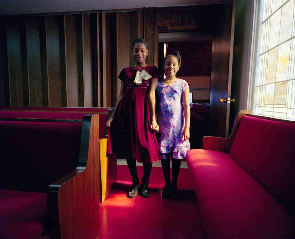 Birthday girls, Stewart Memorial Christian Methodist Church, Mobile.