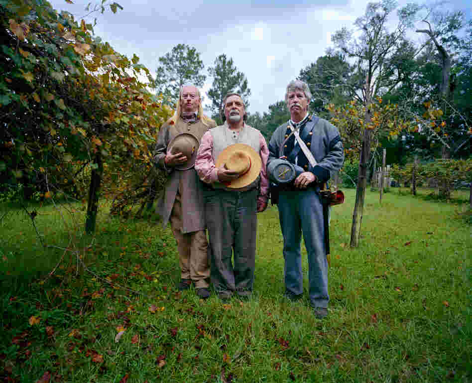 Ken McGhee, Bettle Bailer and Stephen Ellison, Magee Farm, Kushla.