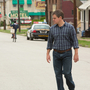 Matt Damon's character in the movie Promised Land comes to town to convince a landowner to allow a gas company to drill on his property.