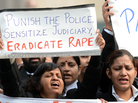 Protests continue, such as in New Delhi today. Protests continue, such as in New Delhi today.