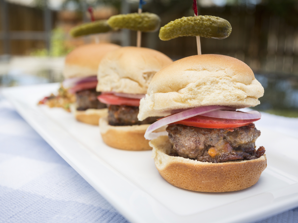 Sliders. We're over them, the National Restaurant Association says.