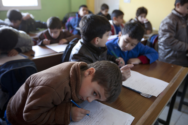 Children often show signs of trauma from their experiences inside Syria. A U.N. team interviewing Syrian children in a refugee camp found that most lost a loved one in the fighting, and almost half have post-traumatic stress disorder.