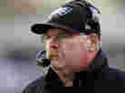 Head coach Andy Reid of the Philadelphia Eagles looks on during a game against the Washington Redskins on Dec. 23, 2012 in Philadelphia. Head coach Andy Reid of the Philadelphia Eagles looks on during a game against the Washington Redskins on Dec. 23, 2012 in Philadelphia.
