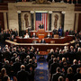 House Speaker John Boehner swears in the newly elected members of the 113th Congress on Thursday.