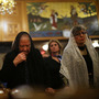 Egyptian Coptic Christians celebrate Christmas Nativity Liturgy, the start of Christmas, at the Coptic Orthodox Church of St. George in Brooklyn last January.