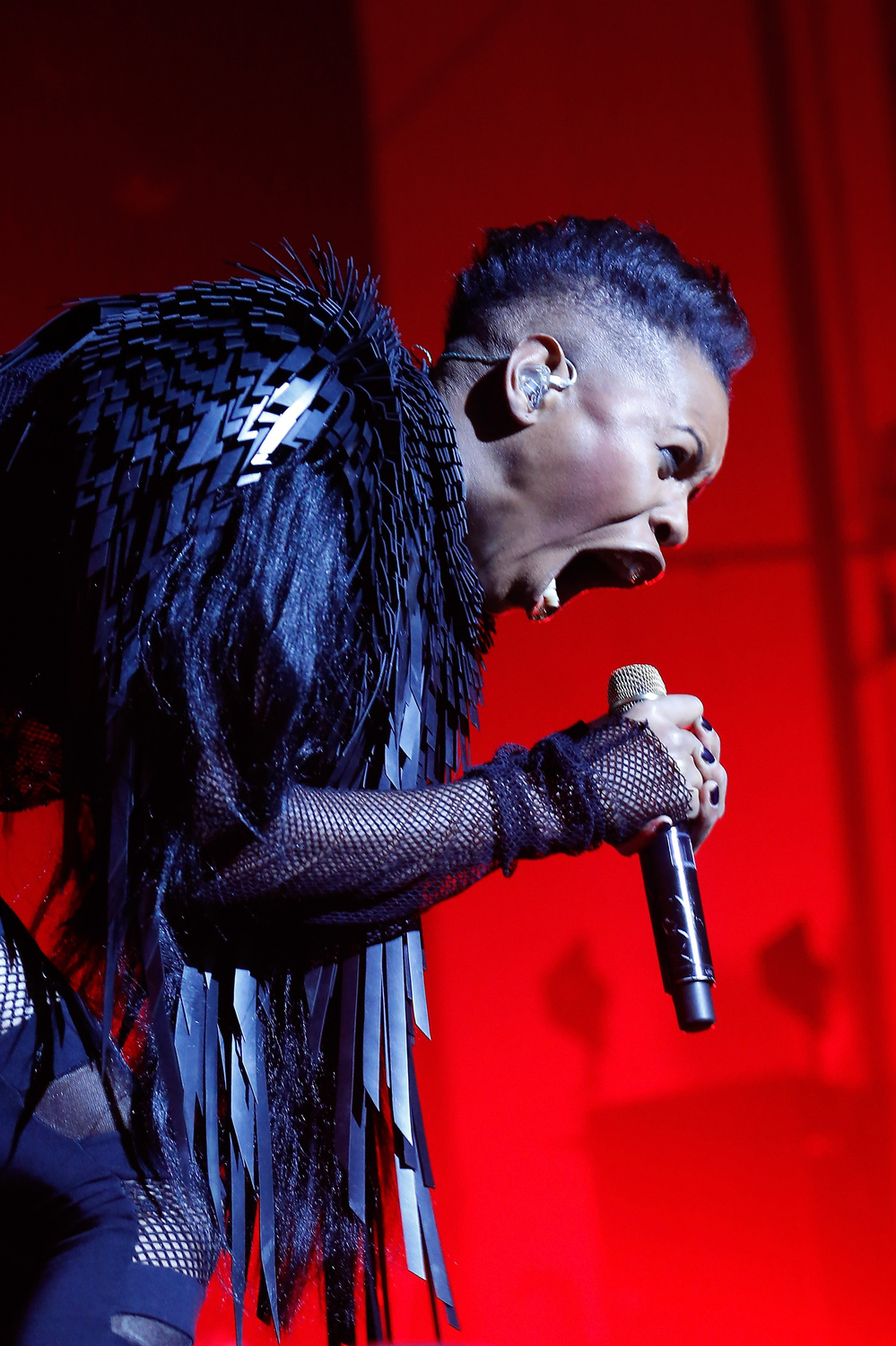 The singer Skin of Skunk Anansie performs at Brixton Academy in London last month. She wrote the foreword to Laina Dawes' What Are You Doing Here?: A Black Woman's Life and Liberation in Heavy Metal.