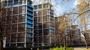 The apartments at One Hyde Park have been mostly purchased by foreign-registered buyers, according to The Guardian. It said the prices ranged from 3 million to 136 million British pounds ($4.9 million to $221 million).