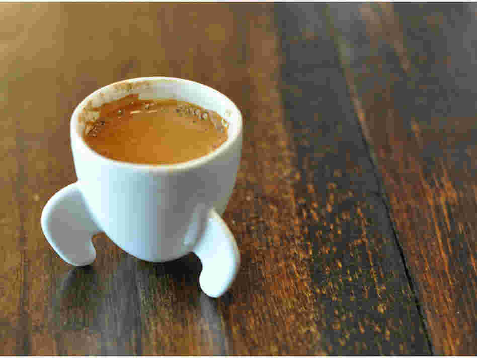 The printed cup.