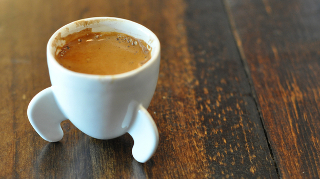 The printed cup. (via Shapeways)