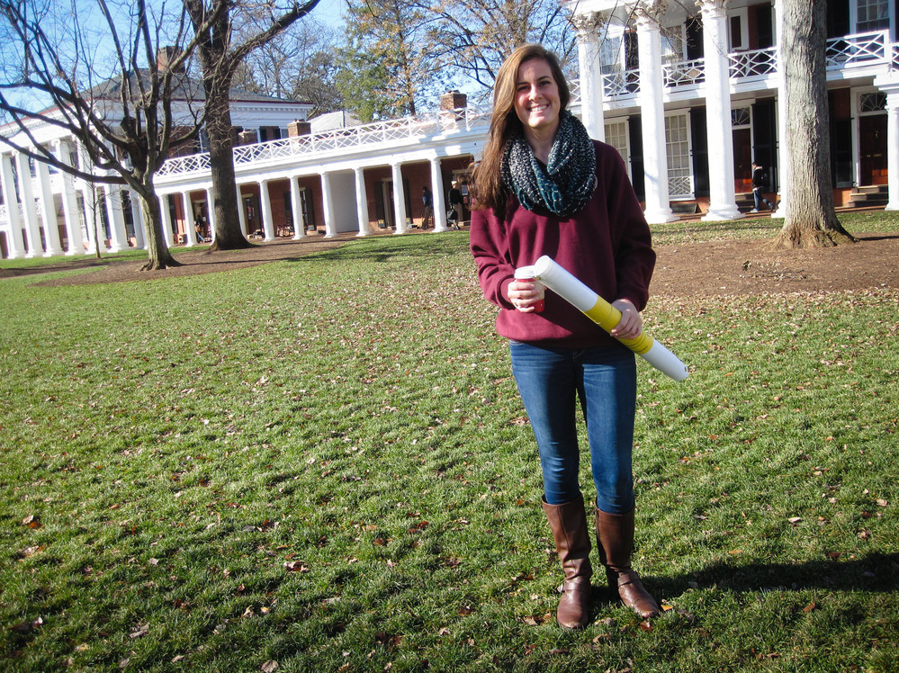Meredith Was, a senior at the University of Virginia, heads a chapter of the mental health advocacy group Active Minds.