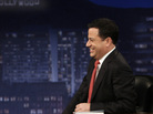 Comedian Jimmy Kimmel interviews Mel Brooks on Jimmy Kimmel Live. Comedian Jimmy Kimmel interviews Mel Brooks on Jimmy Kimmel Live.