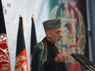 Afghan President Hamid Karzai will meet with President Obama and other senior U.S. officials in Washington this week. Many analysts remain skeptical about the prospects for a negotiated peace in Afghanistan. He's shown here speaking in Kabul last month. Afghan President Hamid Karzai will meet with President Obama and other senior U.S. officials in Washington this week. Many analysts remain skeptical about the prospects for a negotiated peace in Afghanistan. He's shown here speaking in Kabul last month.