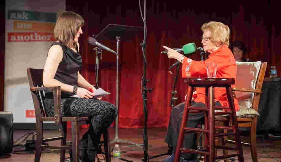"Make sure you ask me questions, so you'll have good sex for the rest of your life!"
