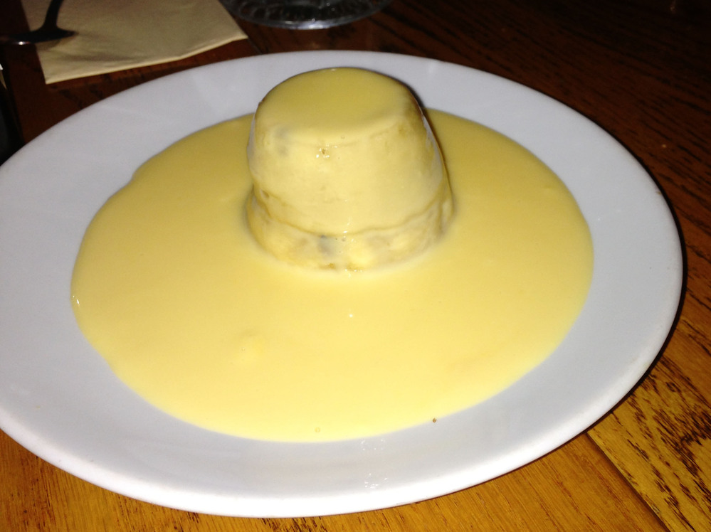 And for dessert, Spotted Dick.