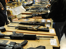 At the Great Southern Gun and Knife Show in Birmingham, Ala., over the weekend, rows of weapons drew a record crowd. At the Great Southern Gun and Knife Show in Birmingham, Ala., over the weekend, rows of weapons drew a record crowd.