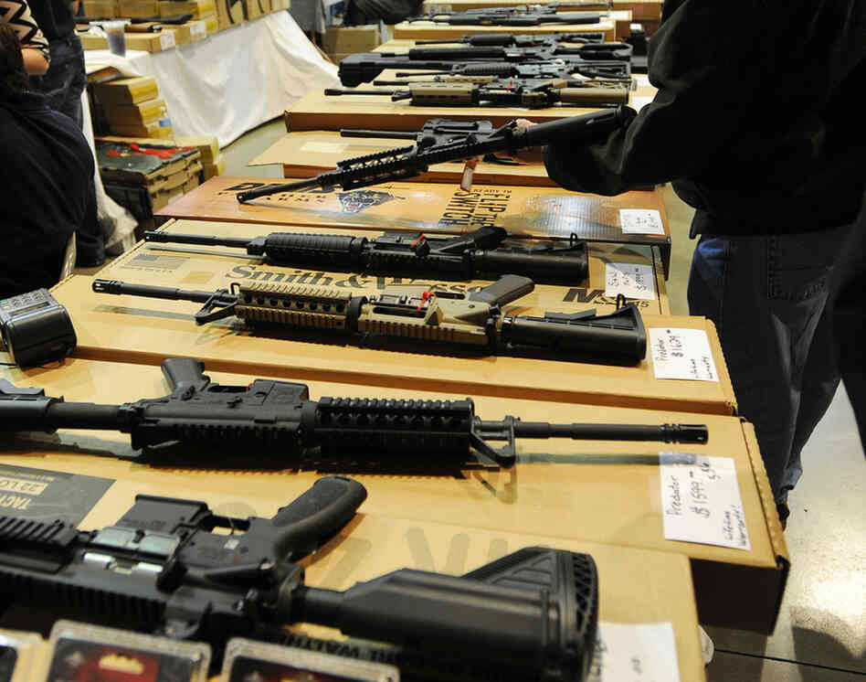 At the Great Southern Gun and Knife Show in Birmingham, Ala., over the weekend, rows of weapons drew a record crowd.
