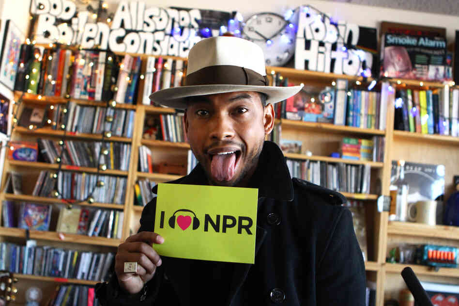 Miguel at NPR HQ in Washington, D.C.