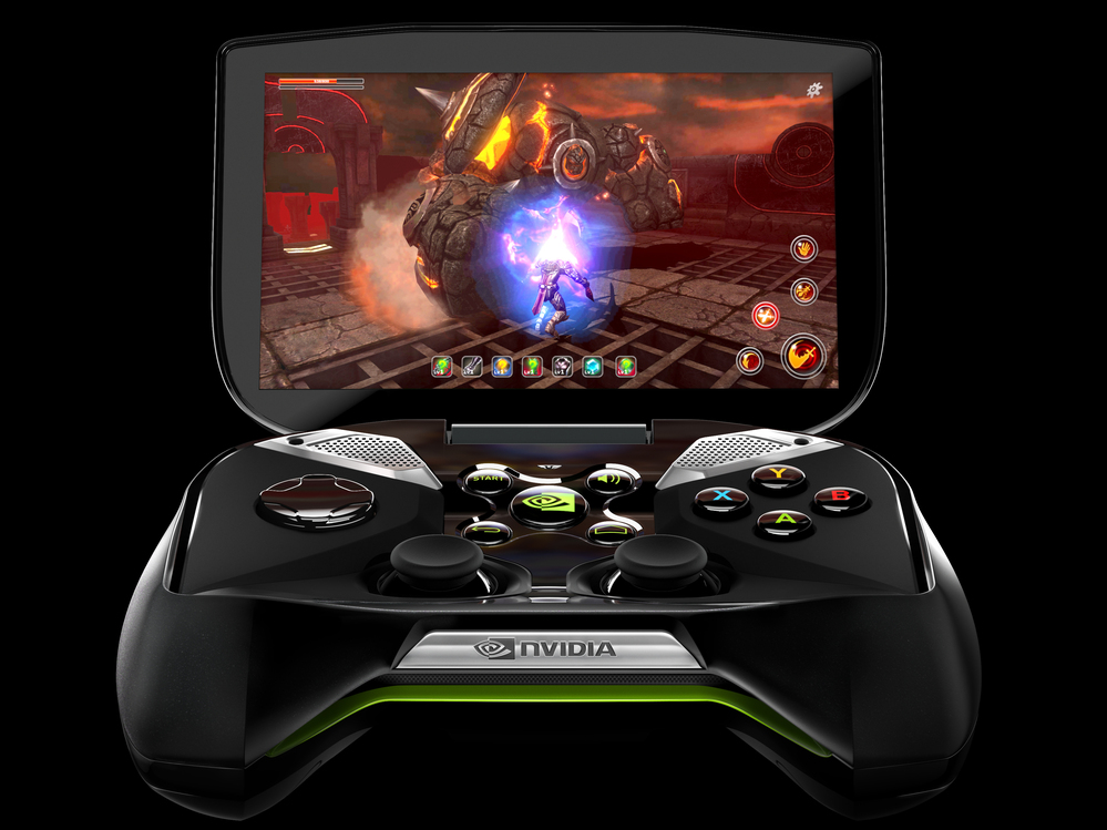 Nvidia's Shield allows gamers to stream either Android games or PC games onto their big-screen TVs. Nvidia's Shield allows gamers to stream either Android games or PC games onto their big-screen TVs.