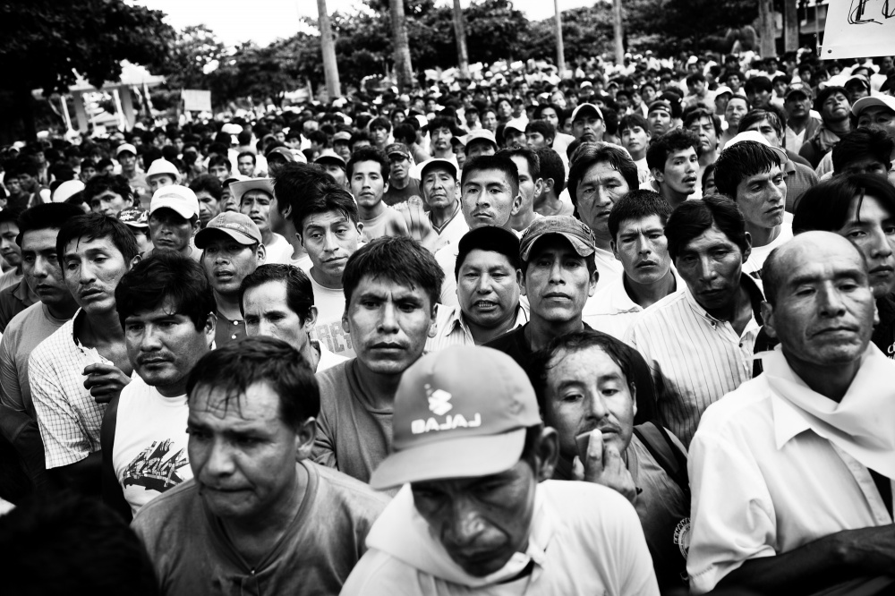 Thousands of miners took over Madre de Dios province's largest city, Puerto Maldonado, in April 2010 to protest government plans to regulate the informal gold mining sector.