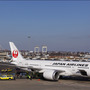 A Japan Airlines Boeing 787 Dreamliner jet aircraft is surrounded by emergency vehicles while parked at a Terminal E gate at Logan International Airport in Boston on Monday. A small electrical fire filled the cabin of the JAL aircraft with smoke about 15 minutes after it landed in Boston. A Japan Airlines Boeing 787 Dreamliner jet aircraft is surrounded by emergency vehicles while parked at a Terminal E gate at Logan International Airport in Boston on Monday. A small electrical fire filled the cabin of the JAL aircraft with smoke about 15 minutes after it landed in Boston.