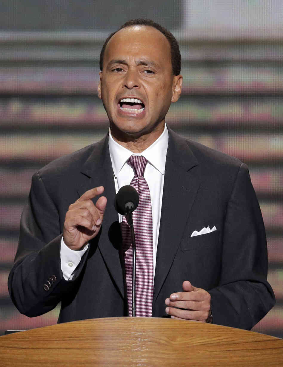 Rep. Luis Gutierrez, D-Ill., has given up a more senior post to sit on the House Judiciary Committee. Here, he speaks at the Democratic National Convention in Charlotte, N.C., in September.