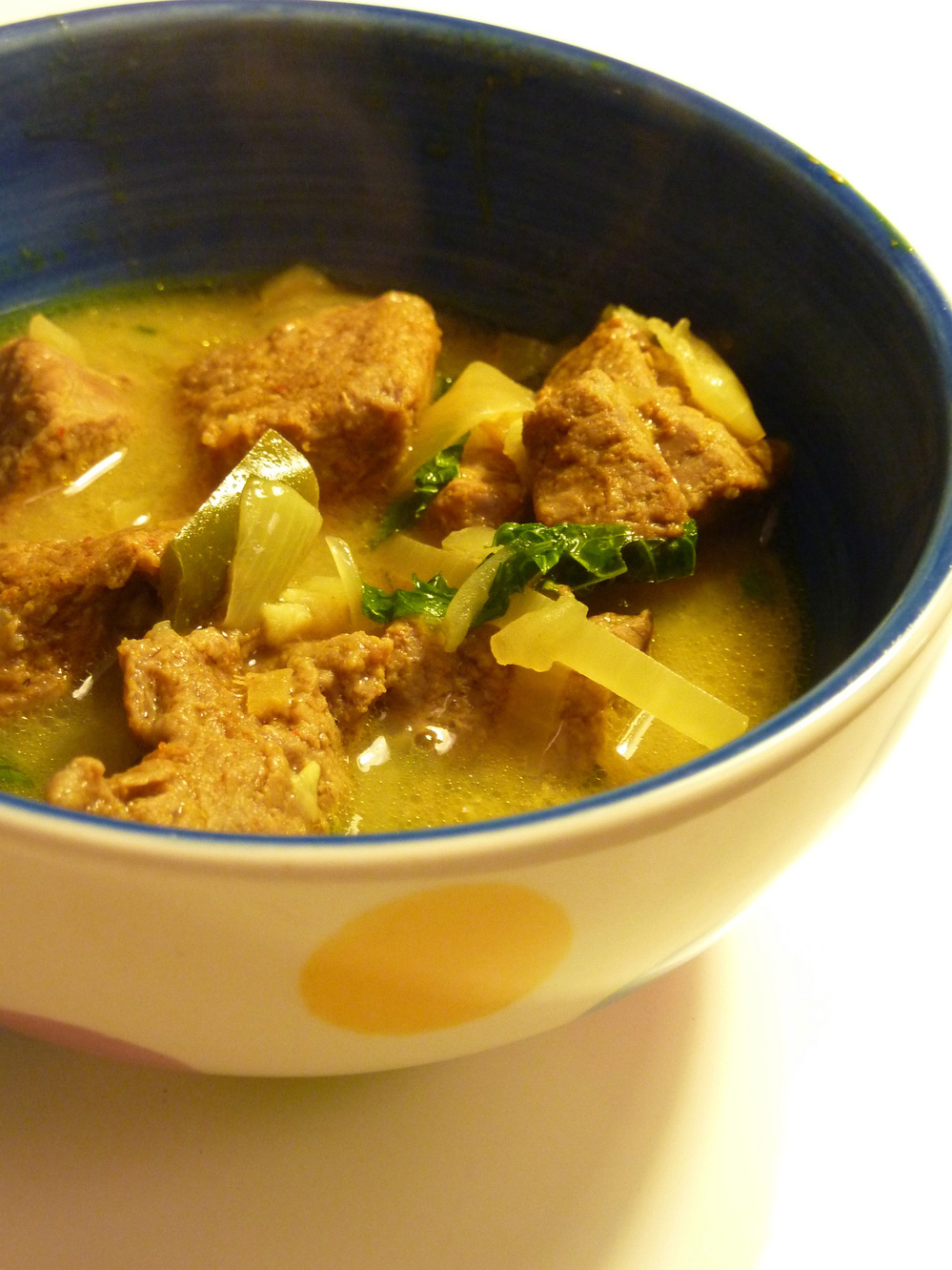 Ginger-Lamb Coconut Curry