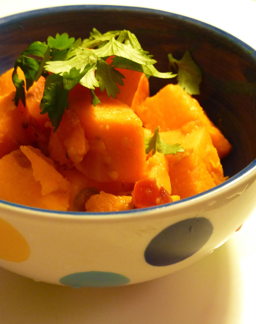 Sweet Potatoes With Ginger And Lemon