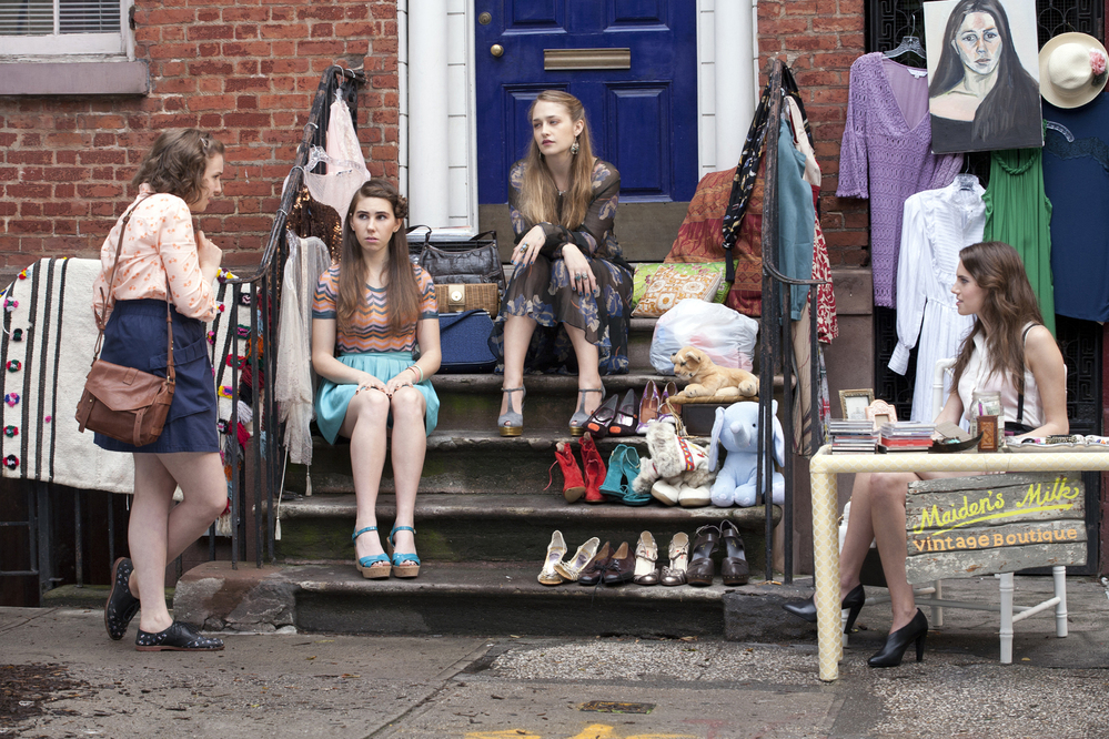 Lena Dunham's series Girls, which follows the lives of a group of young women in New York City, returns to HBO this month.