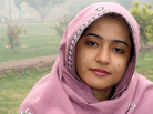 Bachal recently starred in a documentary series which featured her efforts to educate children in her Karachi neighborhood of Moach Goth. Bachal recently starred in a documentary series which featured her efforts to educate children in her Karachi neighborhood of Moach Goth.