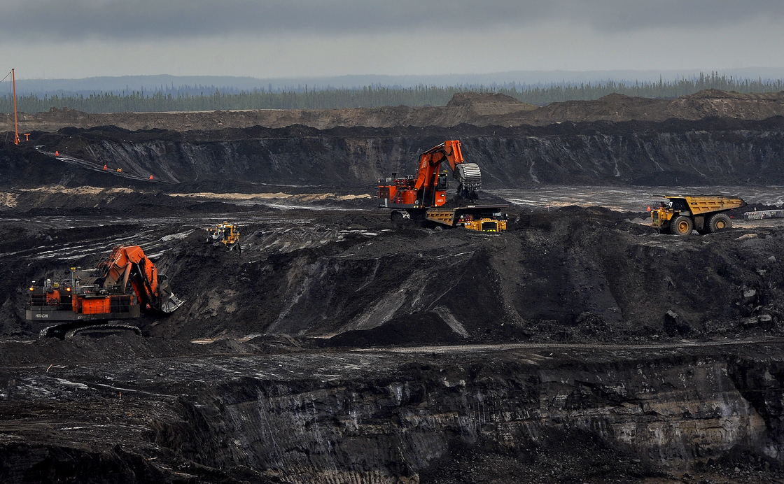 The Shell Oil Jackpine open pit mine uses trucks that are 3 stories tall, weigh 1 million pounds and cost $7 million each. There is explosive growth in the oil field areas around Fort McMurray, Alberta, Canada.