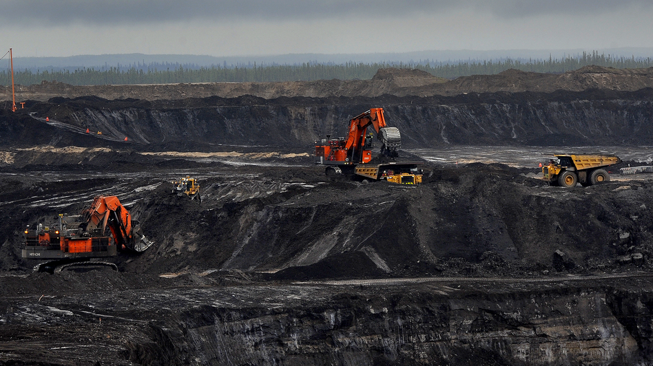 The Shell Oil Jackpine open pit mine uses trucks that are 3 stories tall, weigh 1 million pounds and cost $7 million each. There is explosive growth in the oil field areas around Fort McMurray, Alberta, Canada.